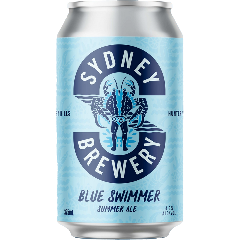 SYDNEY BREWERY BLUE SWIMMER SUMMER ALE CAN