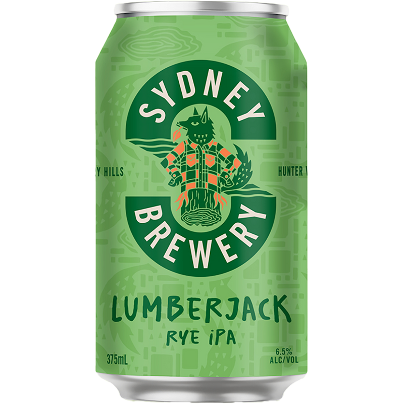 SYDNEY BREWERY LUMBERJACK RYE IPA CANS