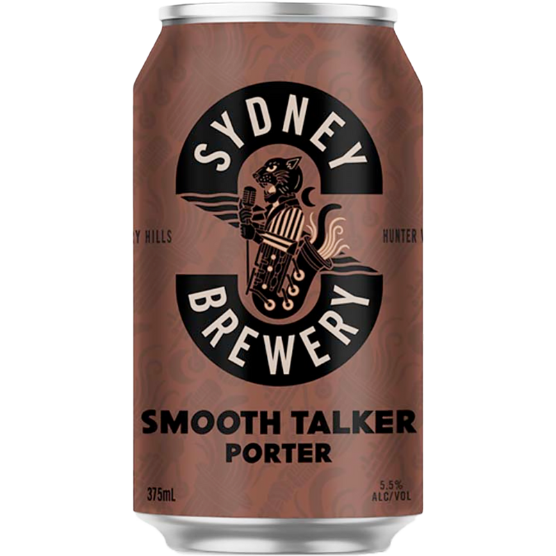 SYDNEY BREWERY SMOOTH TALKER PORTER CANS