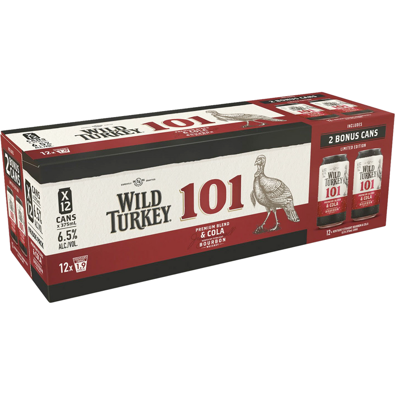 WILD TURKEY 101 12PK CANS