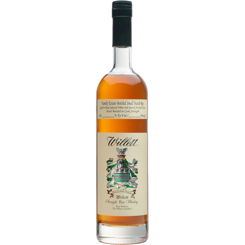 WILLETT STRAIGHT RYE WHISKEY RARE RELEASE 700ML