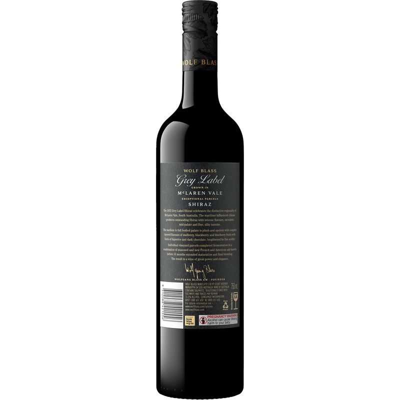 WOLF BLASS GREY LABEL SHIRAZ