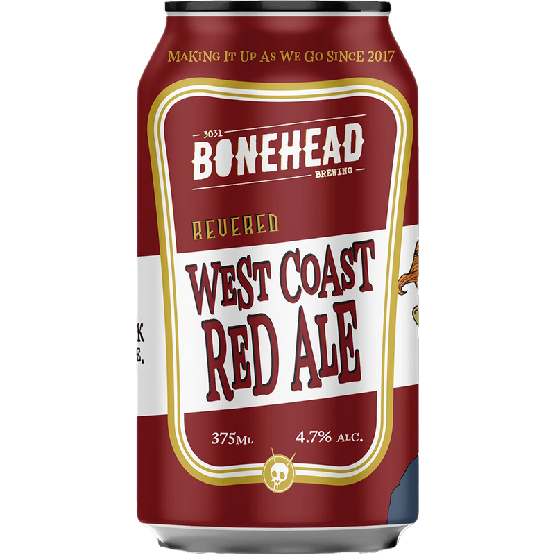 BONEHEAD REVERED AMERICAN RED ALE CAN