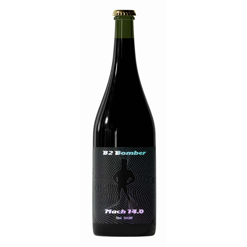 BRIDGE ROAD B2 BOMBER MACH 14 IMPERIAL BELGIAN BLACK IPA BOTTLE