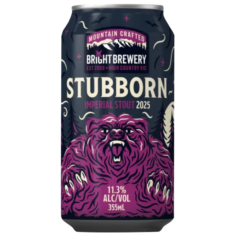 BRIGHT STUBBORN IMP STOUT CAN