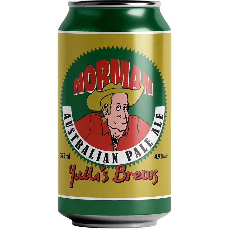 YULLI'S NORMAN AUSTRALIAN  ALE CAN