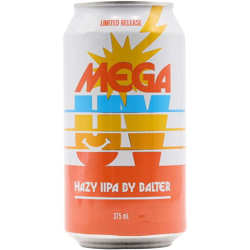 BALTER MEGA UV HAZY IIPA CANS