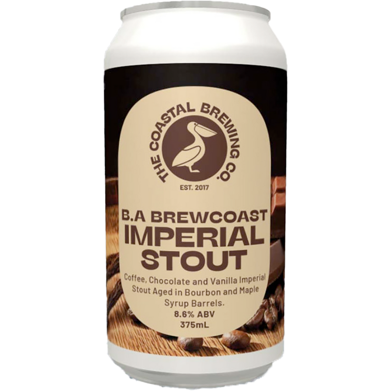 COASTAL BBA BREW COAST CHOC COFFEE STOUT CANS