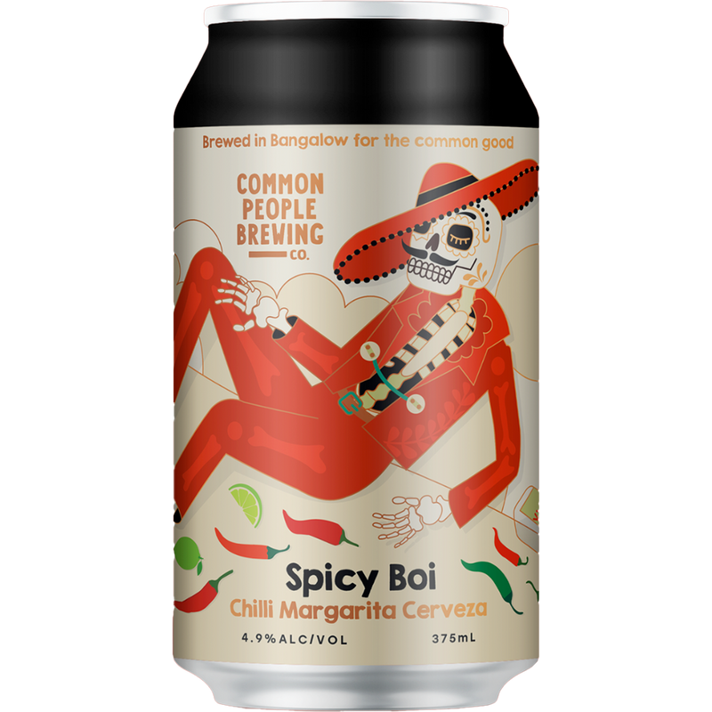 COMMON PEOPLE SPICY BOI CHILLI MARG CERVEZA CAN