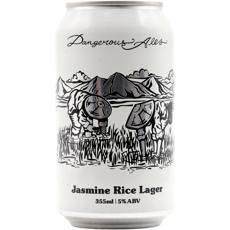 DANGEROUS ALES JASMINE RICE LAGER CAN