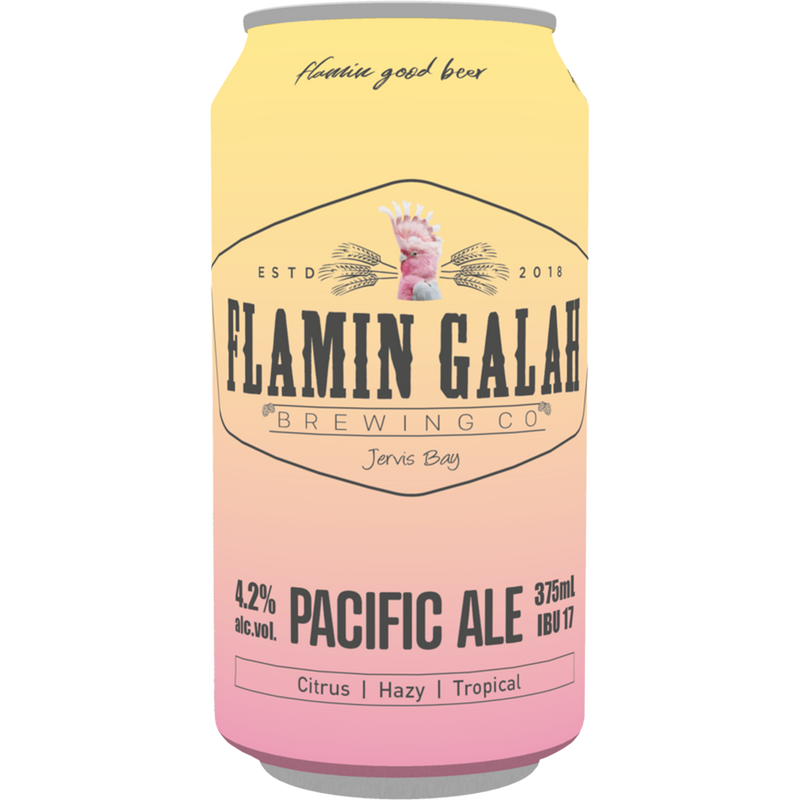 FLAMIN GALAH PACIFIC ALE CAN