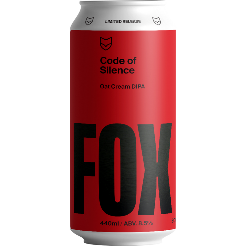 FOX FRIDAY CODE OF SILENCE OAT CREAM DIPA CAN