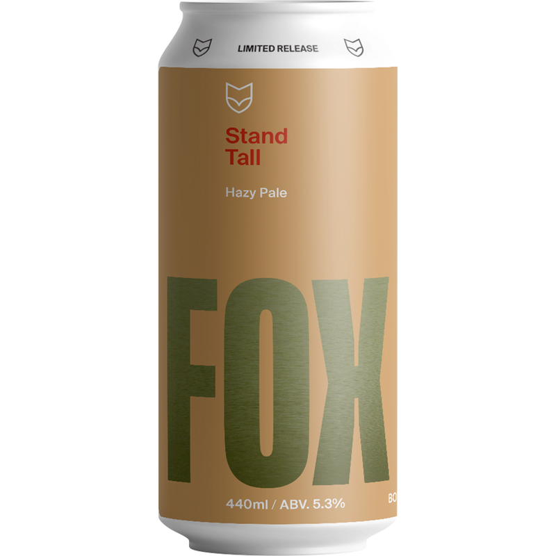 FOX FRIDAY STAND TALL HAZY PALE CANS