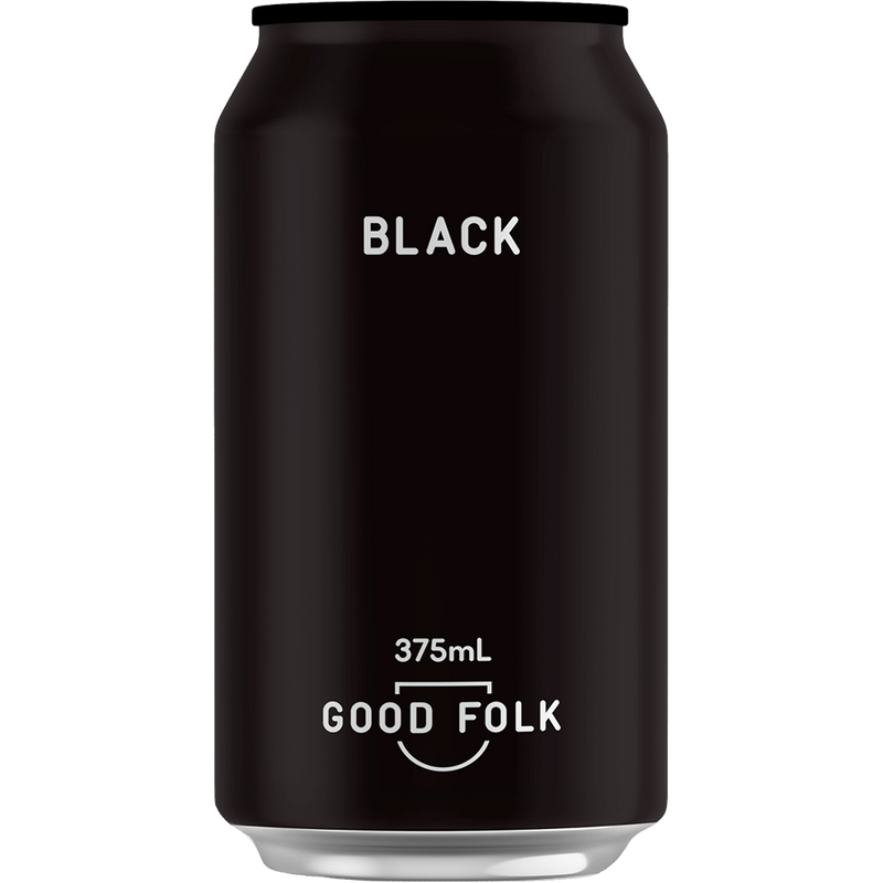 GOOD FOLK BLACK DARK LAGER CAN