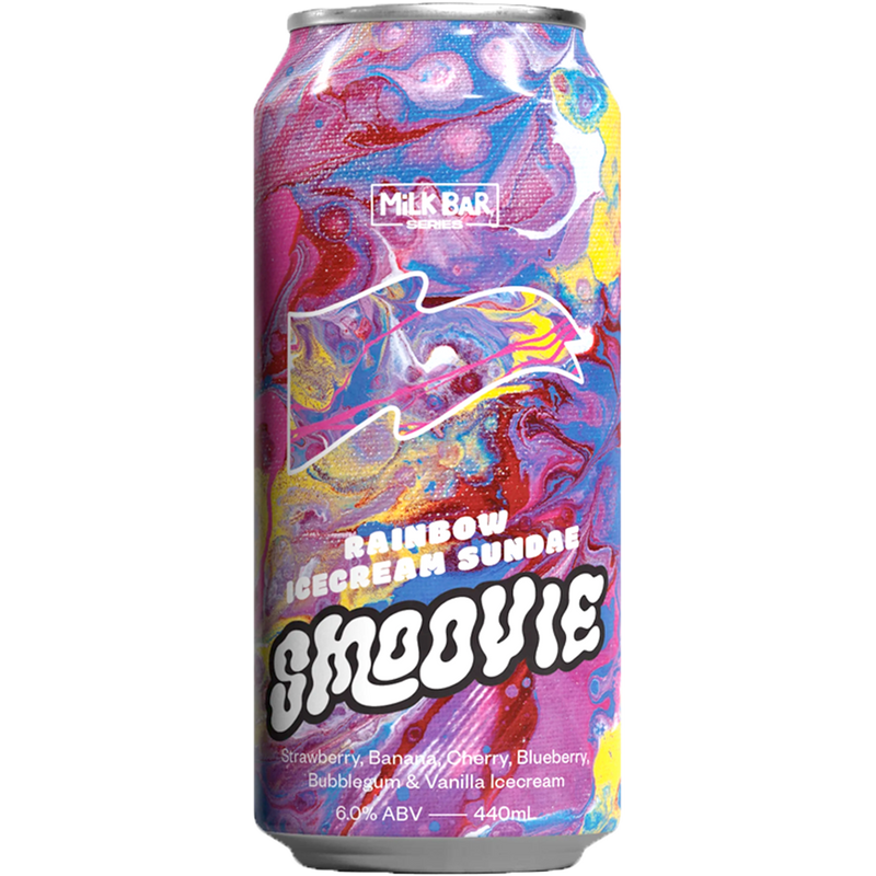 GOOD LAND SMOOVIE RAINBOW ICE CREAM SUNDAE SMOOTHIE SOUR CAN