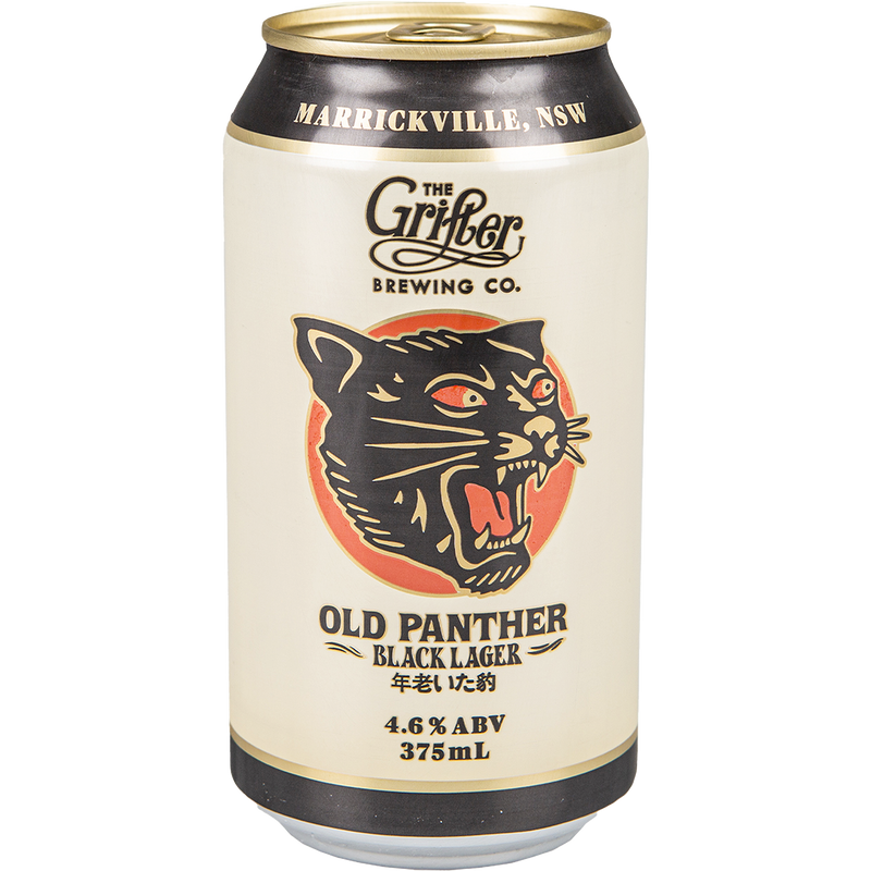 GRIFTER OLD PANTHER BLACK LAGER CAN
