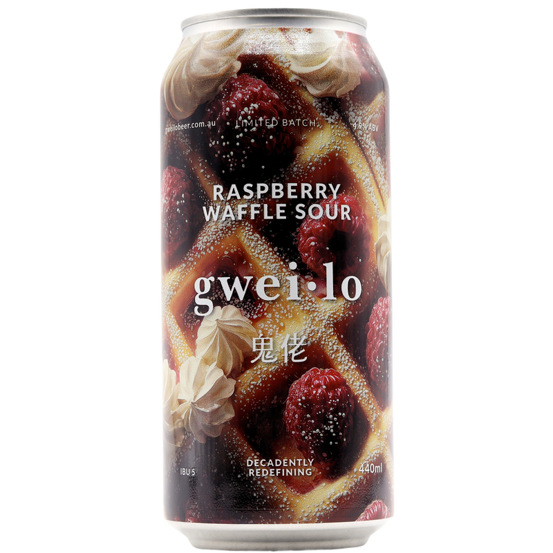 GWEILO RASPBERRY WAFFLE SOUR CAN