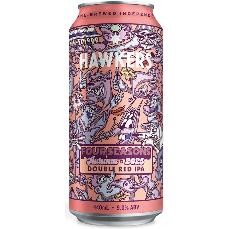 HAWKERS FOUR SEASONS AUTUMN DBL RED CAN