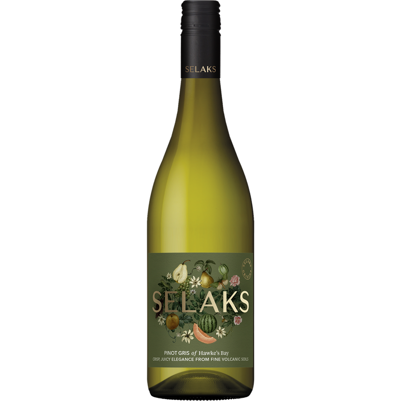 SELAKS HAWKES BAY PINOT GRIS