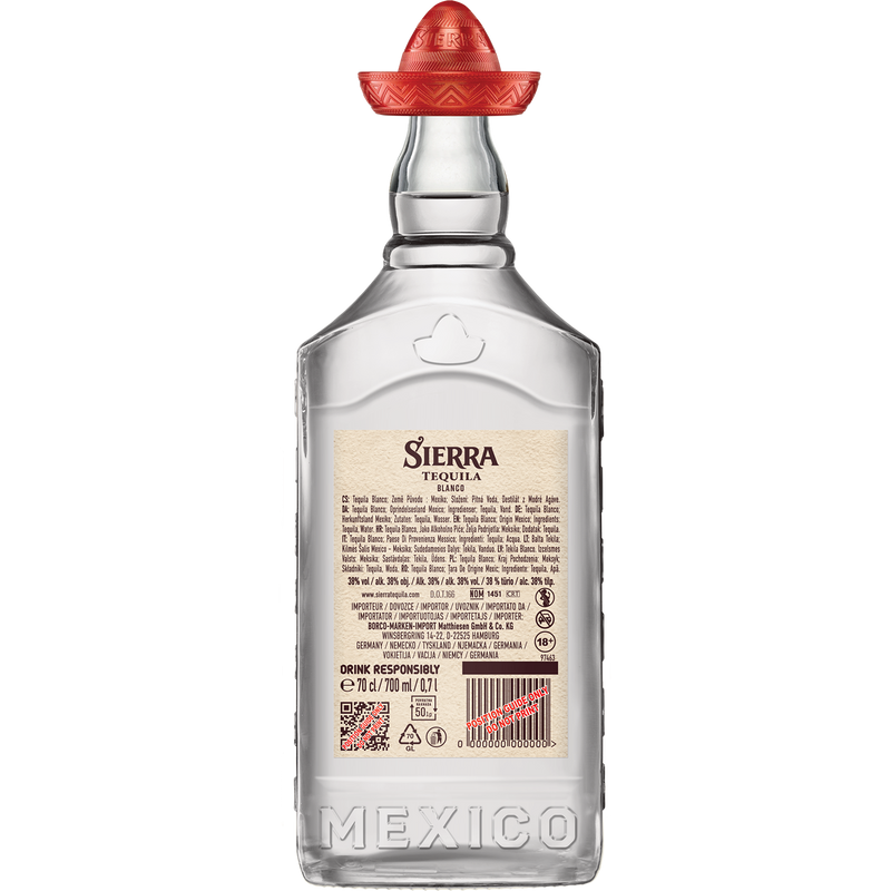 SIERRA TEQUILA BLANCO 700ML