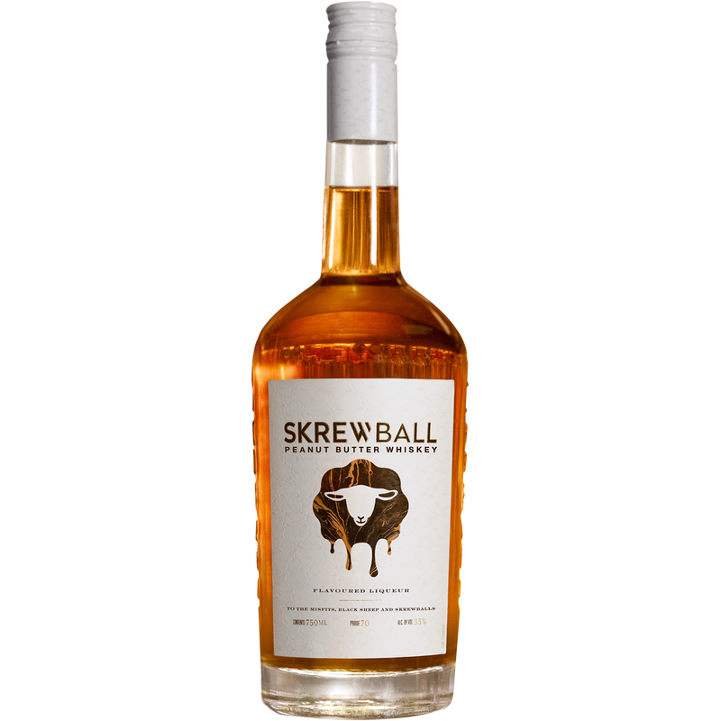 SKREWBALL PEANUT BUTTER WHISKEY LIQUEUR 750ML