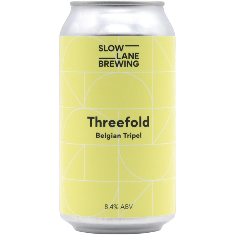 SLOW LANE THREEFOLD BELGIAN TRIPEL CAN