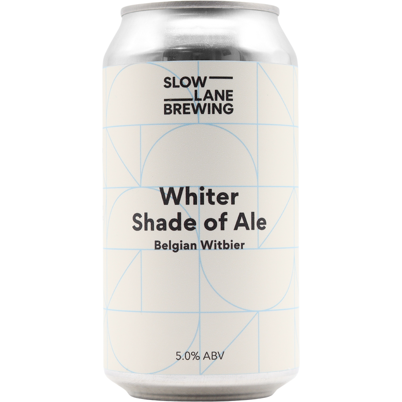 SLOW LANE WHITER SHADE OF ALE WITBIER CAN