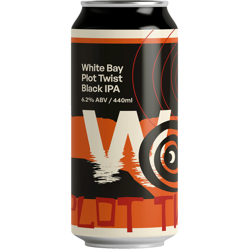 WHITE BAY PLOT TWIST BLACK IPA CAN