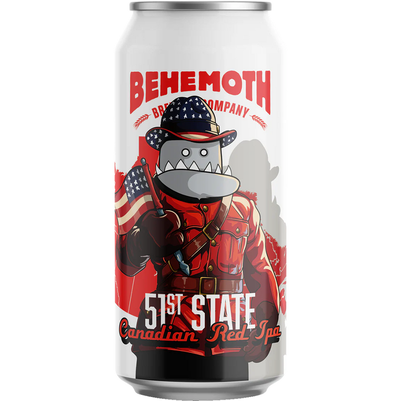 BEHEMOTH 51ST STATE RED IPA CAN