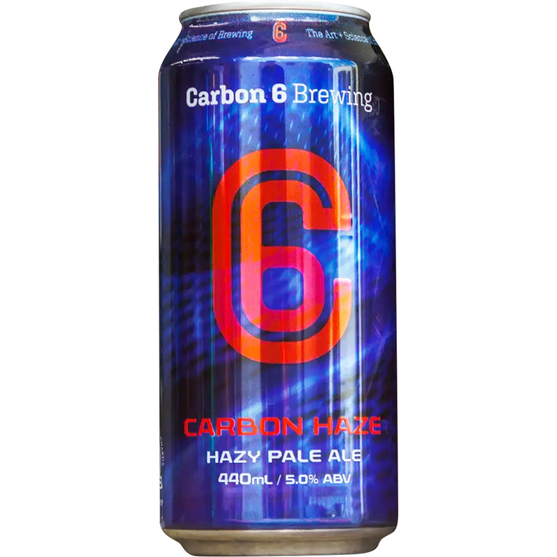 CARBON 6 CARBON HAZE HAZY PALE ALE CAN