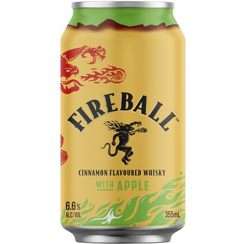 FIREBALL AND APPLE CANS