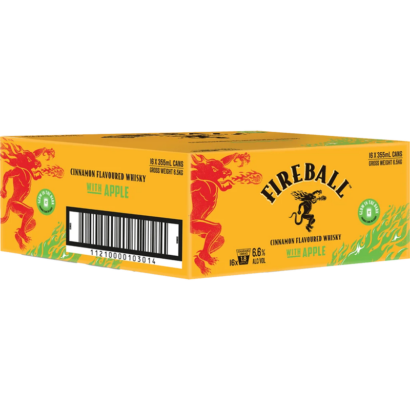 FIREBALL AND APPLE CANS