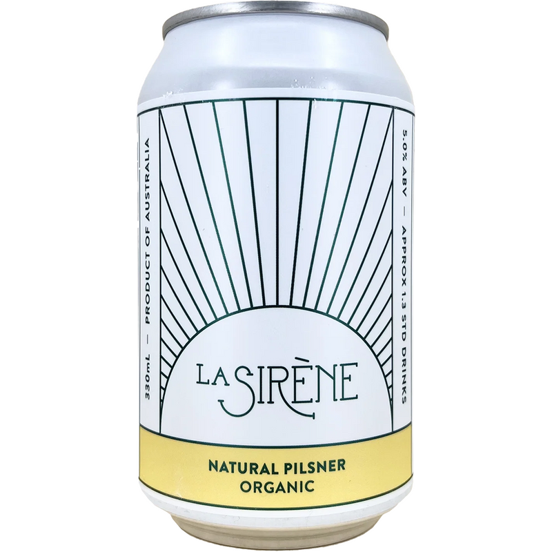 LA SIRENE ORGANIC NATURAL PILSNER CAN