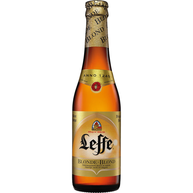 LEFFE BLONDE ALE BOTTLES
