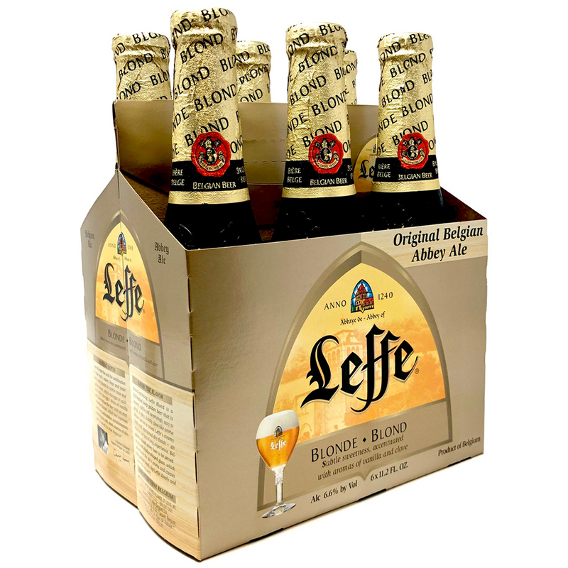LEFFE BLONDE ALE BOTTLES