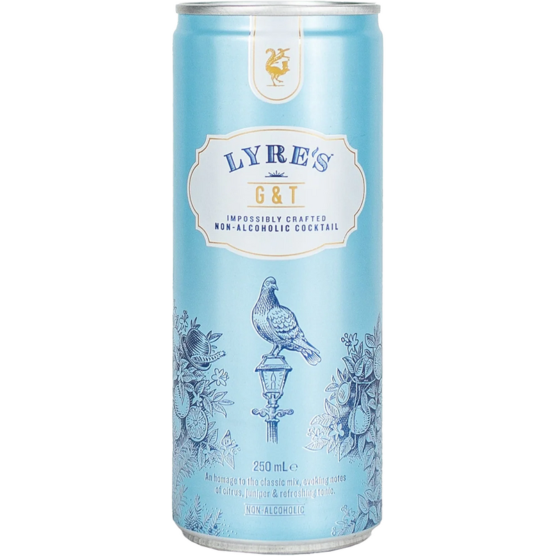 LYRE'S NON-ALC GIN & TONIC CAN