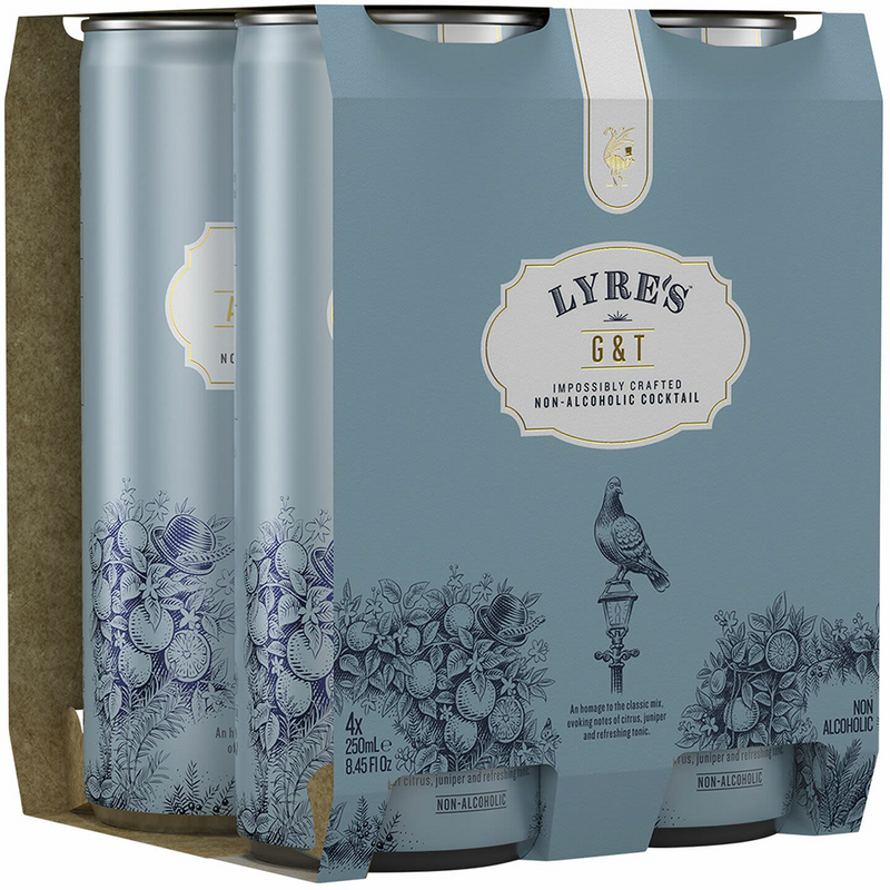 LYRE'S NON-ALC GIN & TONIC CAN