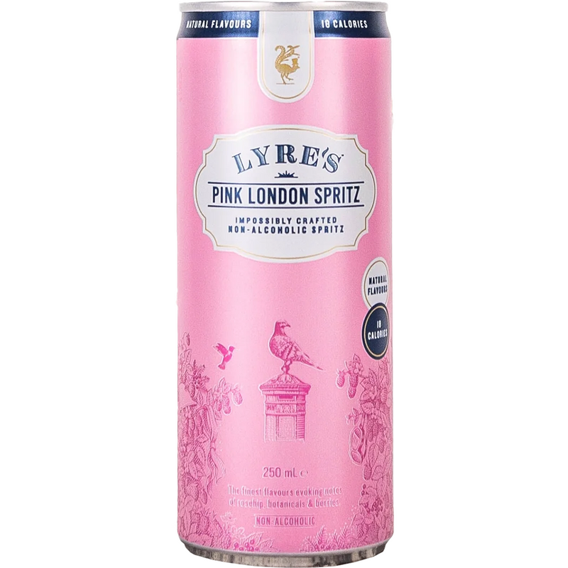 LYRE'S NON-ALC PINK LONDON SPRITZ CAN