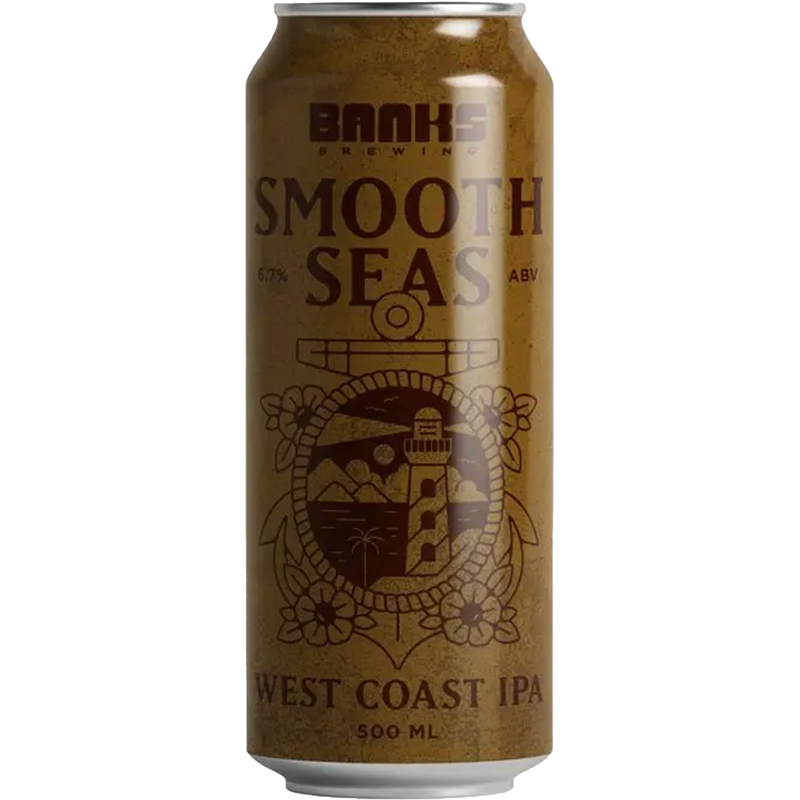BANKS SMOOTH SEAS WEST COAST IPA CAN