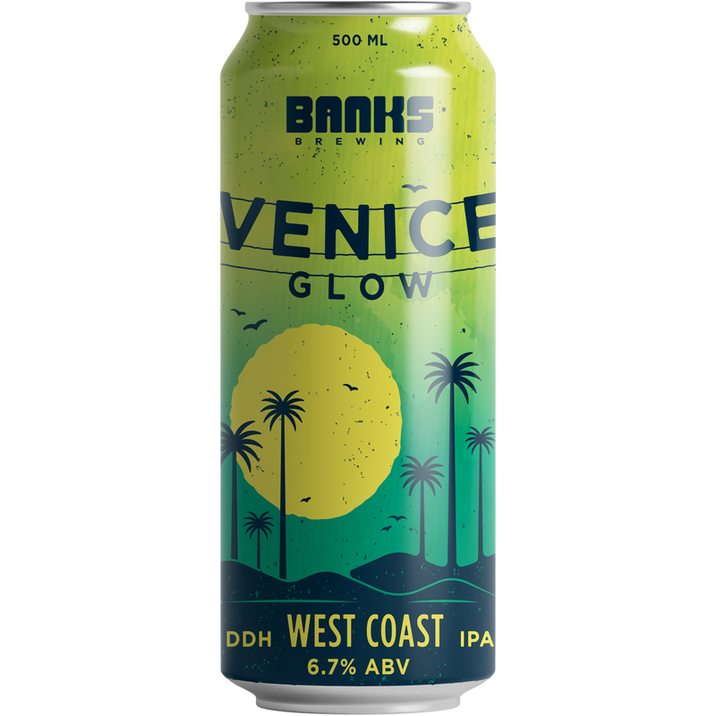 BANKS VENICE GLOW DDH WEST COAST IPA CAN