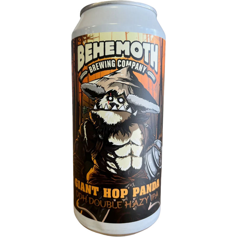 BEHEMOTH GIANT HOP PANDA DDH TRIPLE HAZY IPA CAN