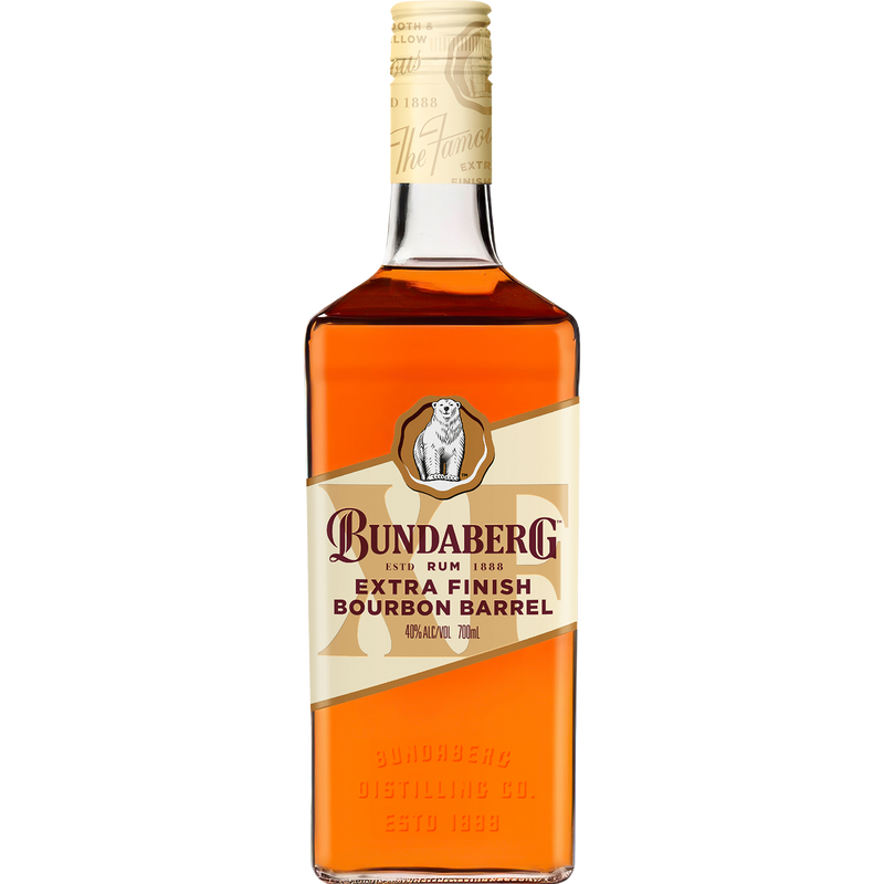 BUNDABERG RUM EXTRA FINISH BOURBON BARREL 700ML