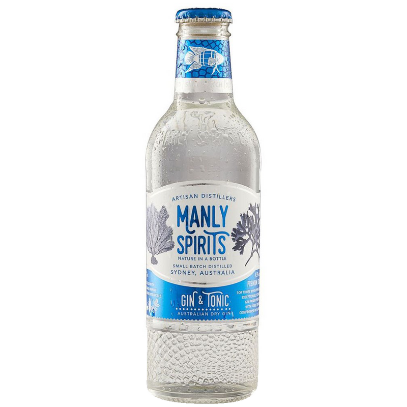 MANLY SPIRITS GIN & TONIC RTD BOTTLES