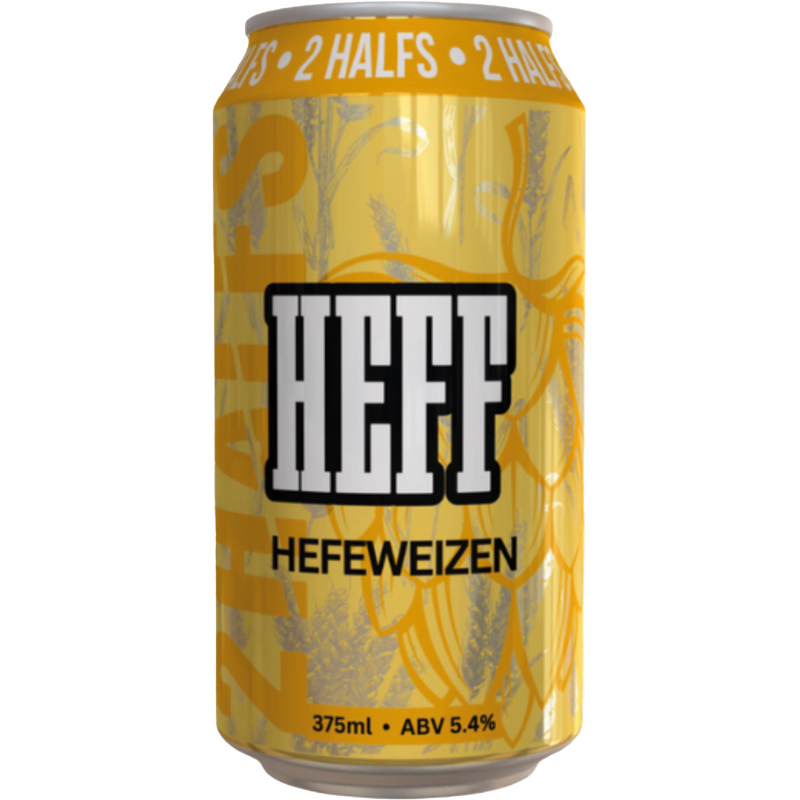 2 HALFS HEFF HEFEWEIZEN CAN