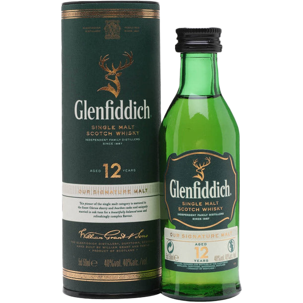 GLENFIDDICH 12YO 50ML MINI