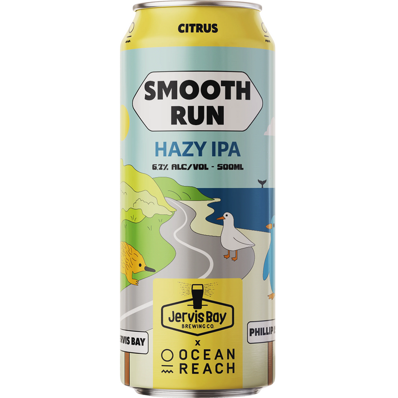 OCEAN REACH SMOOTH RUN HAZY IPA CAN