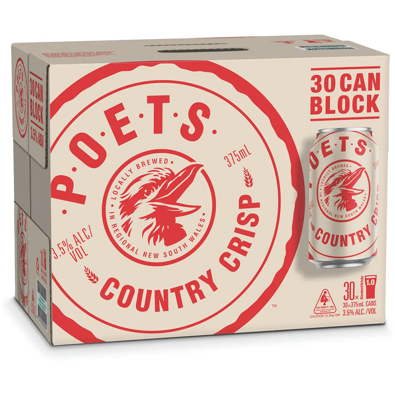 POETS COUNTRY CRISP CANS