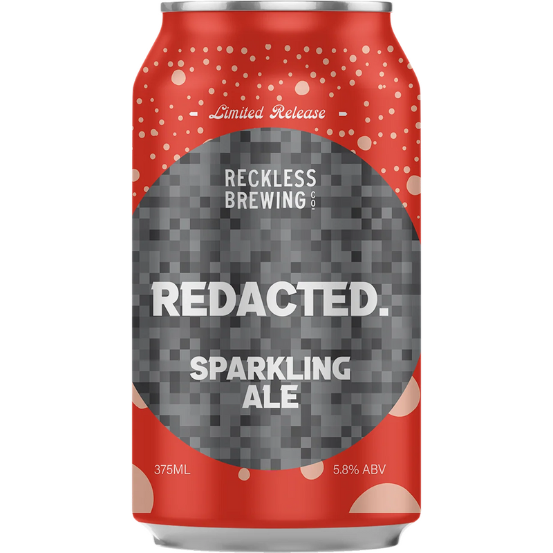 RECKLESS SPARKLING ALE CAN