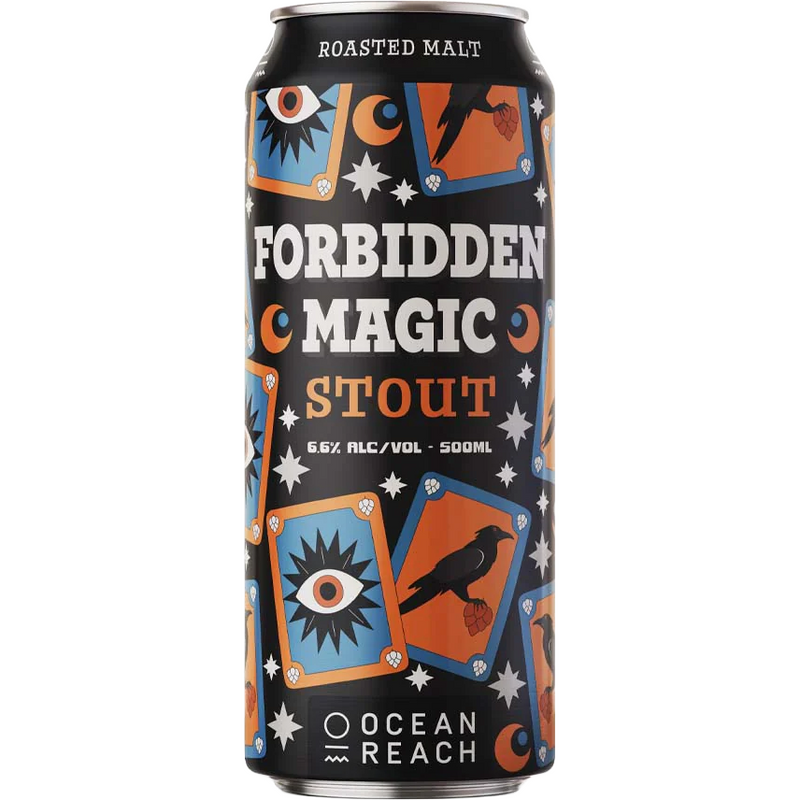 OCEAN REACH FORBIDDEN MAGIC STOUT CAN