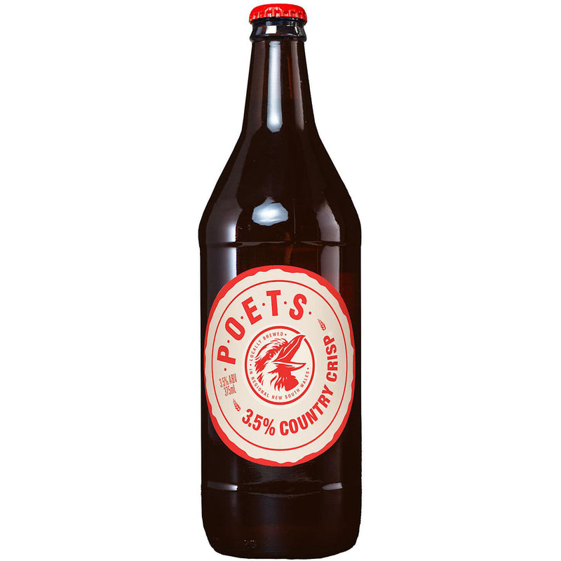 POETS COUNTRY CRISP 3.5% LONGNECKS